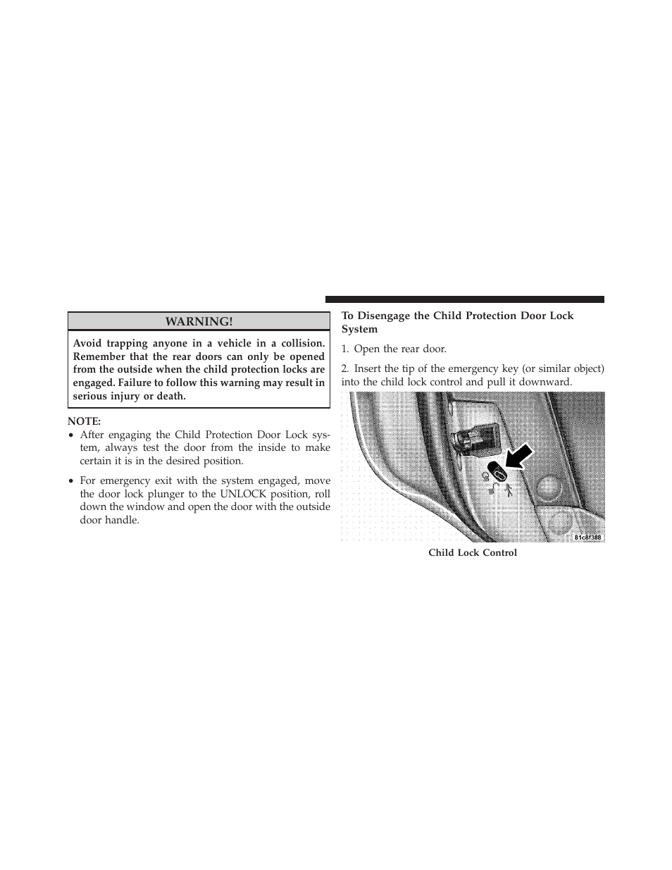 Dodge 2010 Charger User Manual | Page 35 / 484