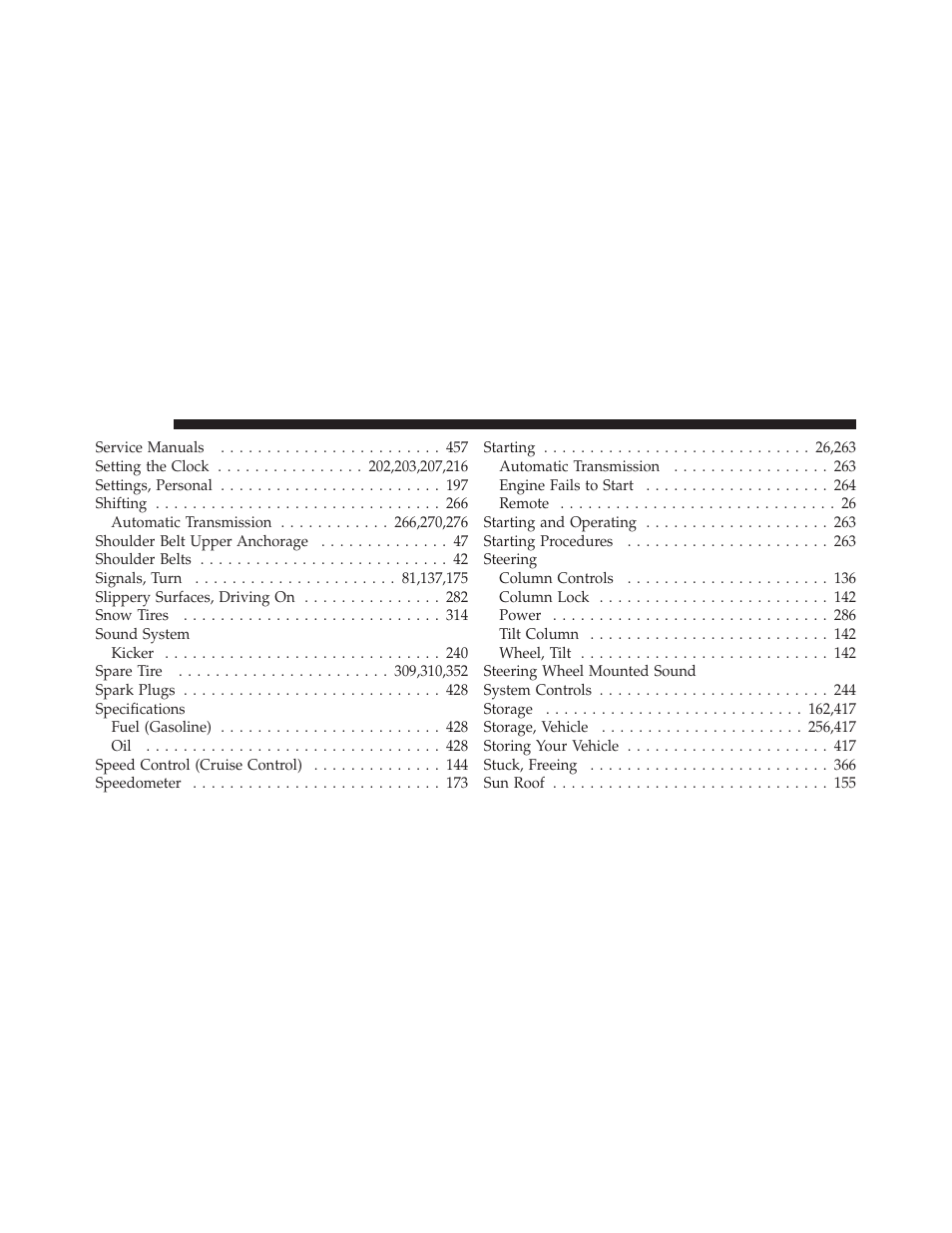 Dodge 2010 Charger User Manual | Page 479 / 484
