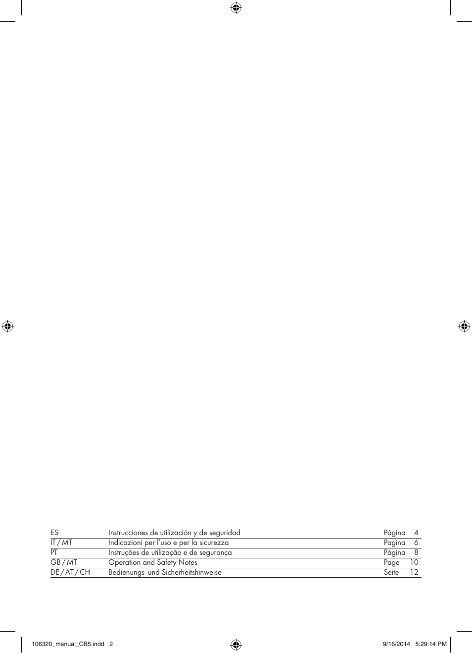 Auriol 106320-14-01 User Manual | Page 2 / 14