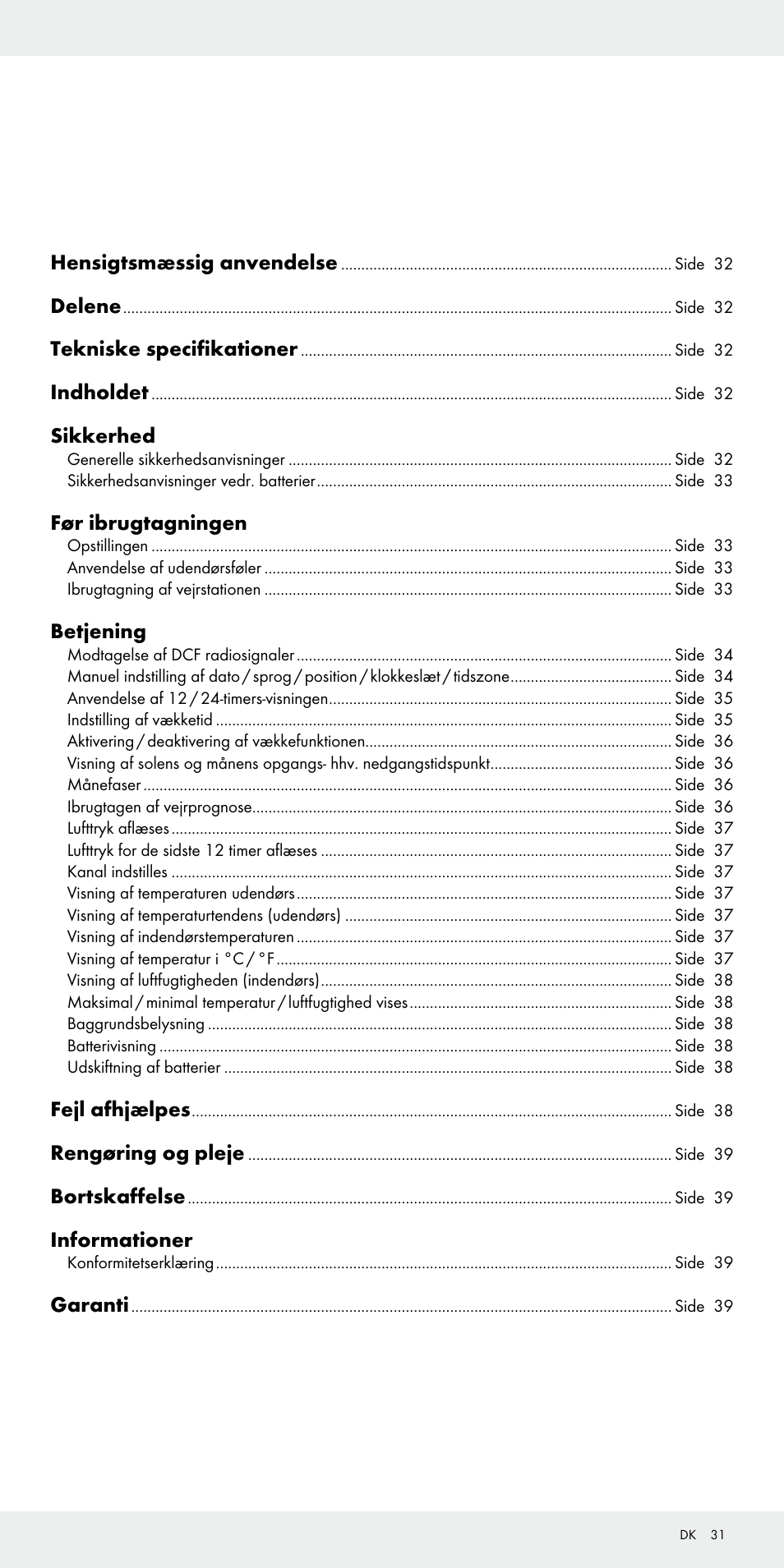 Auriol Z31092 User Manual | Page 31 / 70