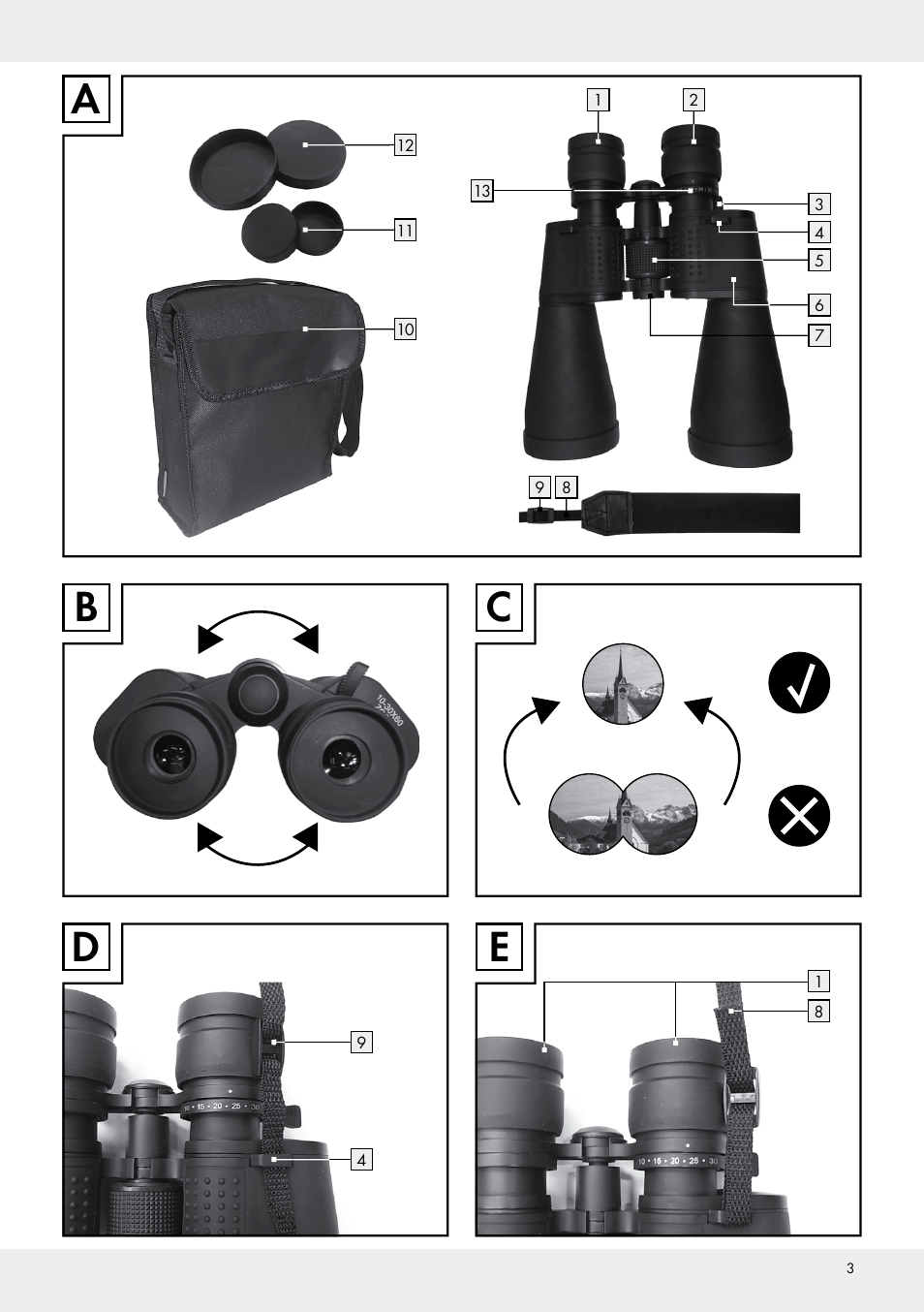 Bc d e | Auriol Z30373 User Manual | Page 3 / 25