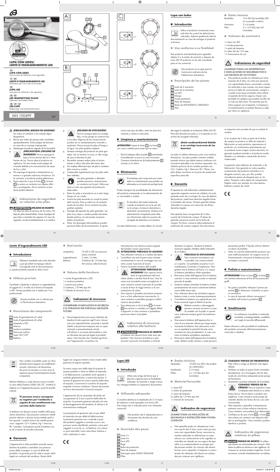 Auriol Z31256 User Manual | 2 pages