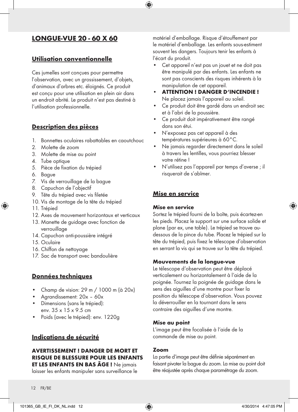 Auriol Z31261 User Manual | Page 12 / 18