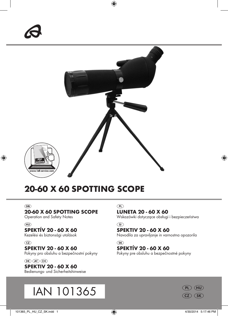 Auriol Z31261 User Manual | 18 pages