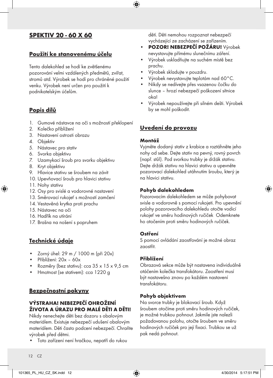 Auriol Z31261 User Manual | Page 12 / 18
