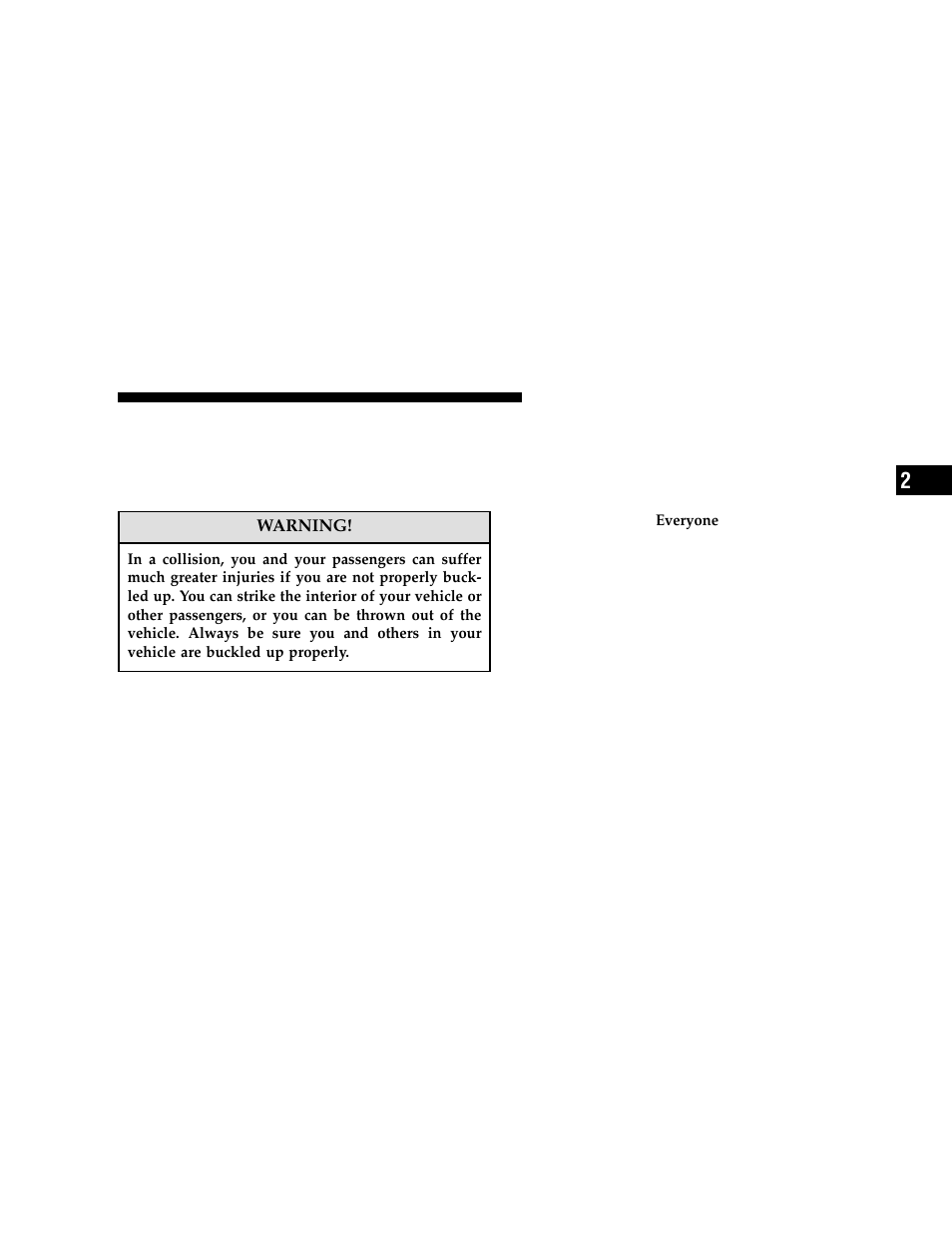 Lap/shoulder belts | Dodge 2006 JR41 Stratus Sedan User Manual | Page 23 / 296