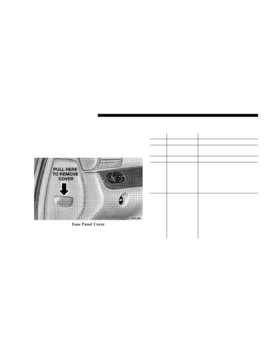 Interior fuses | Dodge 2006 JR41 Stratus Sedan User Manual | Page 238 / 296