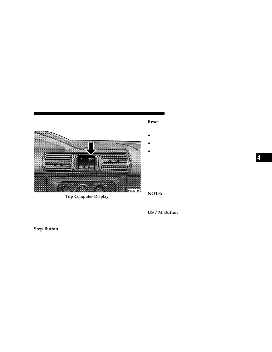 Compass, temperature, and trip computer, Display — if equipped, Control buttons | Dodge 2006 JR41 Stratus Sedan User Manual | Page 89 / 296