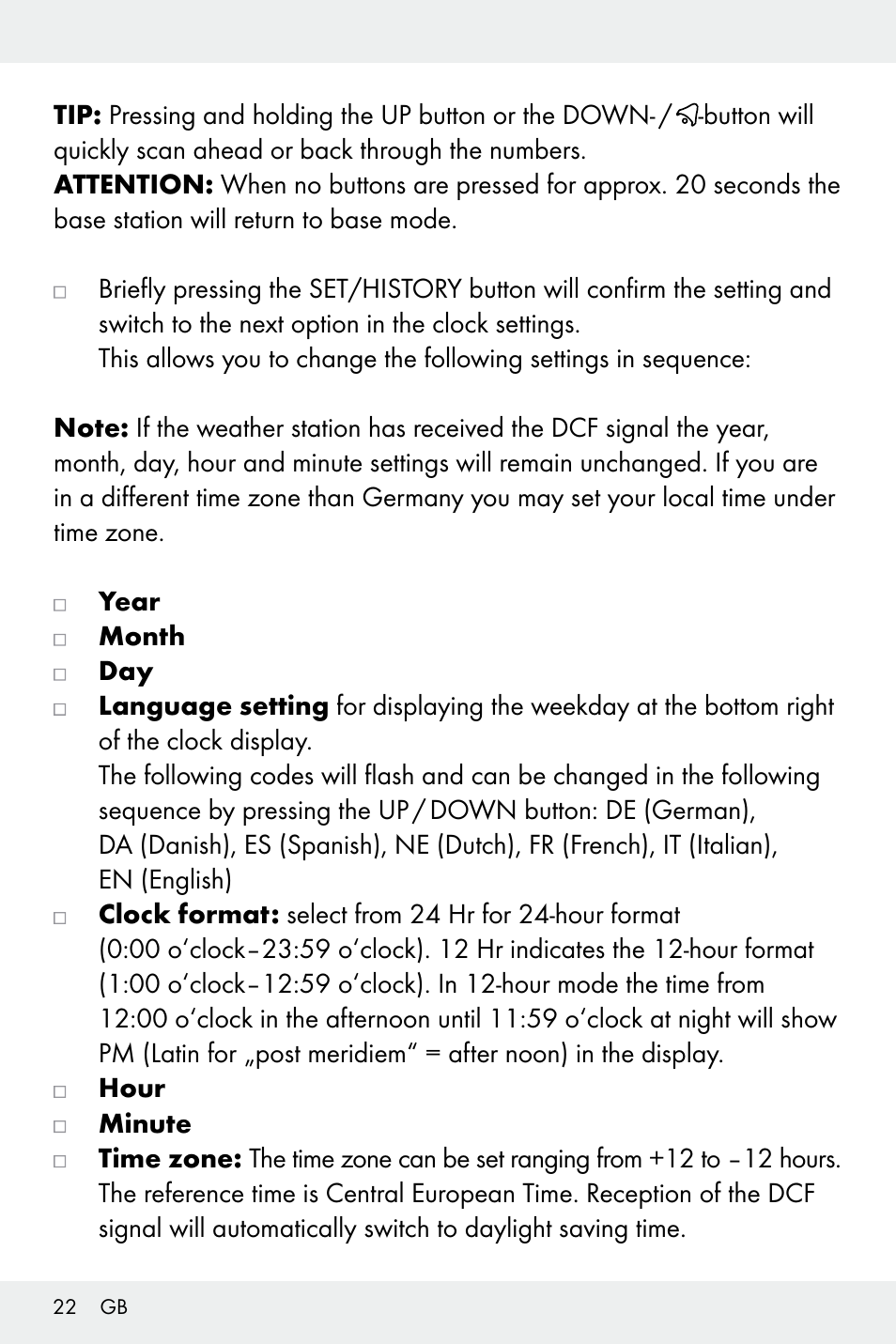 Auriol Z32171 User Manual | Page 22 / 146