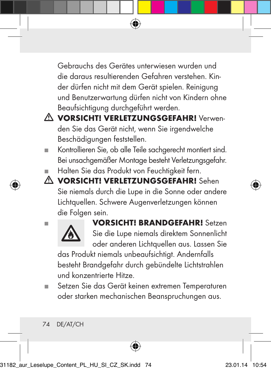 Auriol Z29652A User Manual | Page 74 / 82