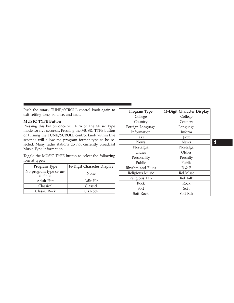 Dodge 2010 Challenger User Manual | Page 206 / 469