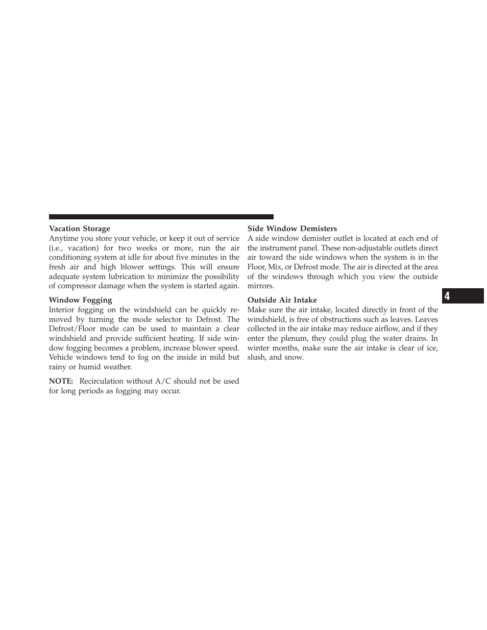 Dodge 2010 Challenger User Manual | Page 234 / 469