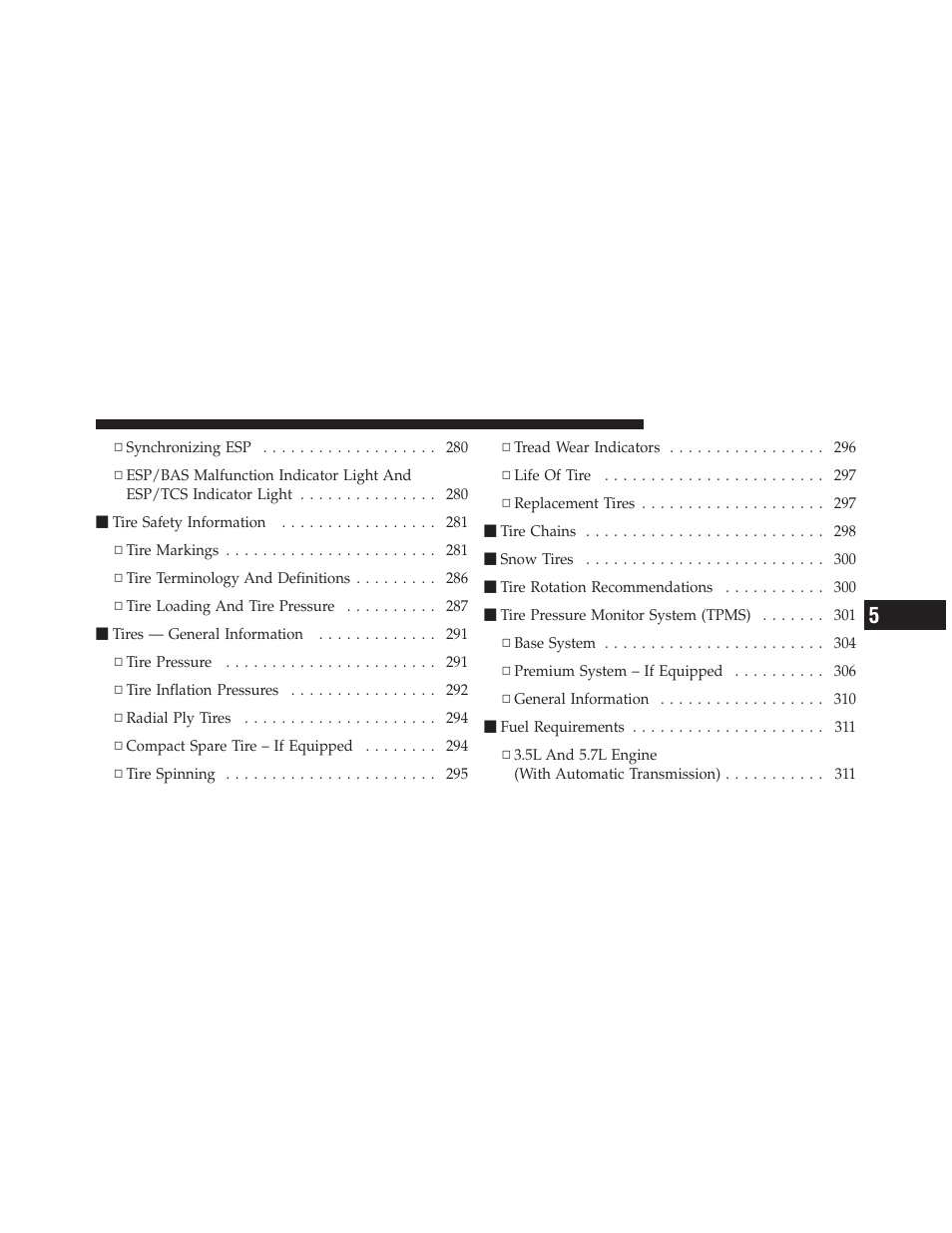 Dodge 2010 Challenger User Manual | Page 238 / 469