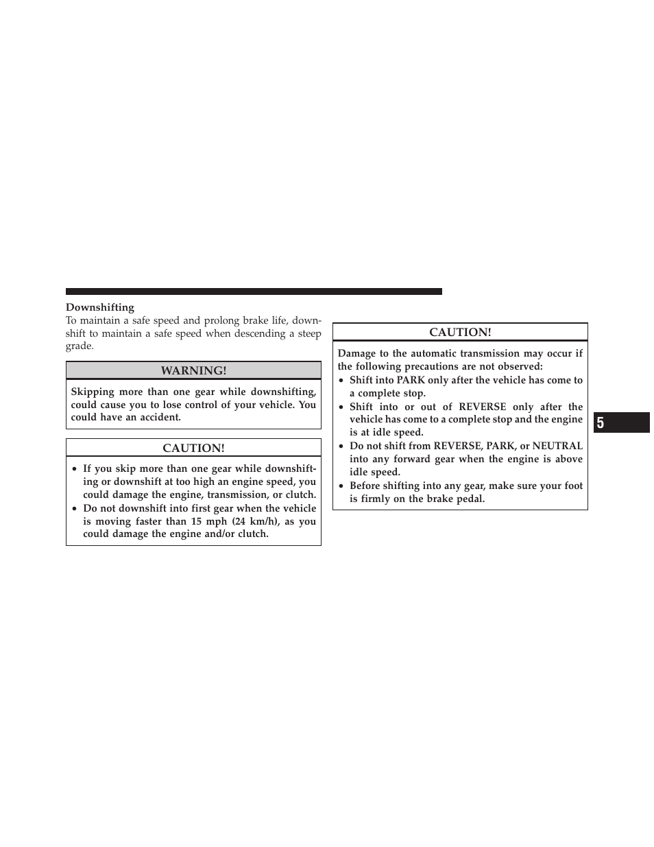 Automatic transmission — if equipped | Dodge 2010 Challenger User Manual | Page 252 / 469