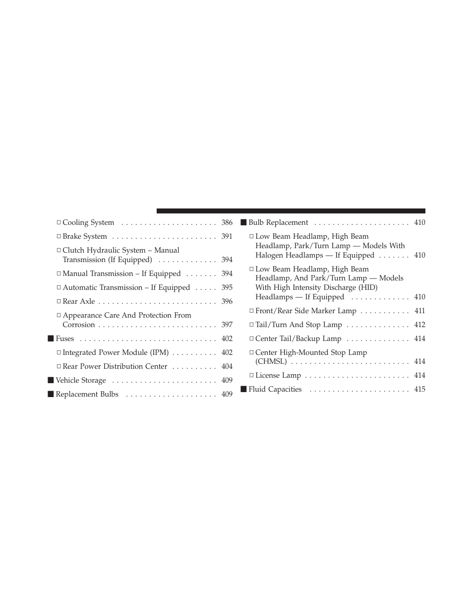 Dodge 2010 Challenger User Manual | Page 367 / 469