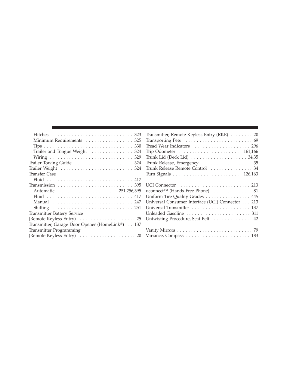 Dodge 2010 Challenger User Manual | Page 467 / 469