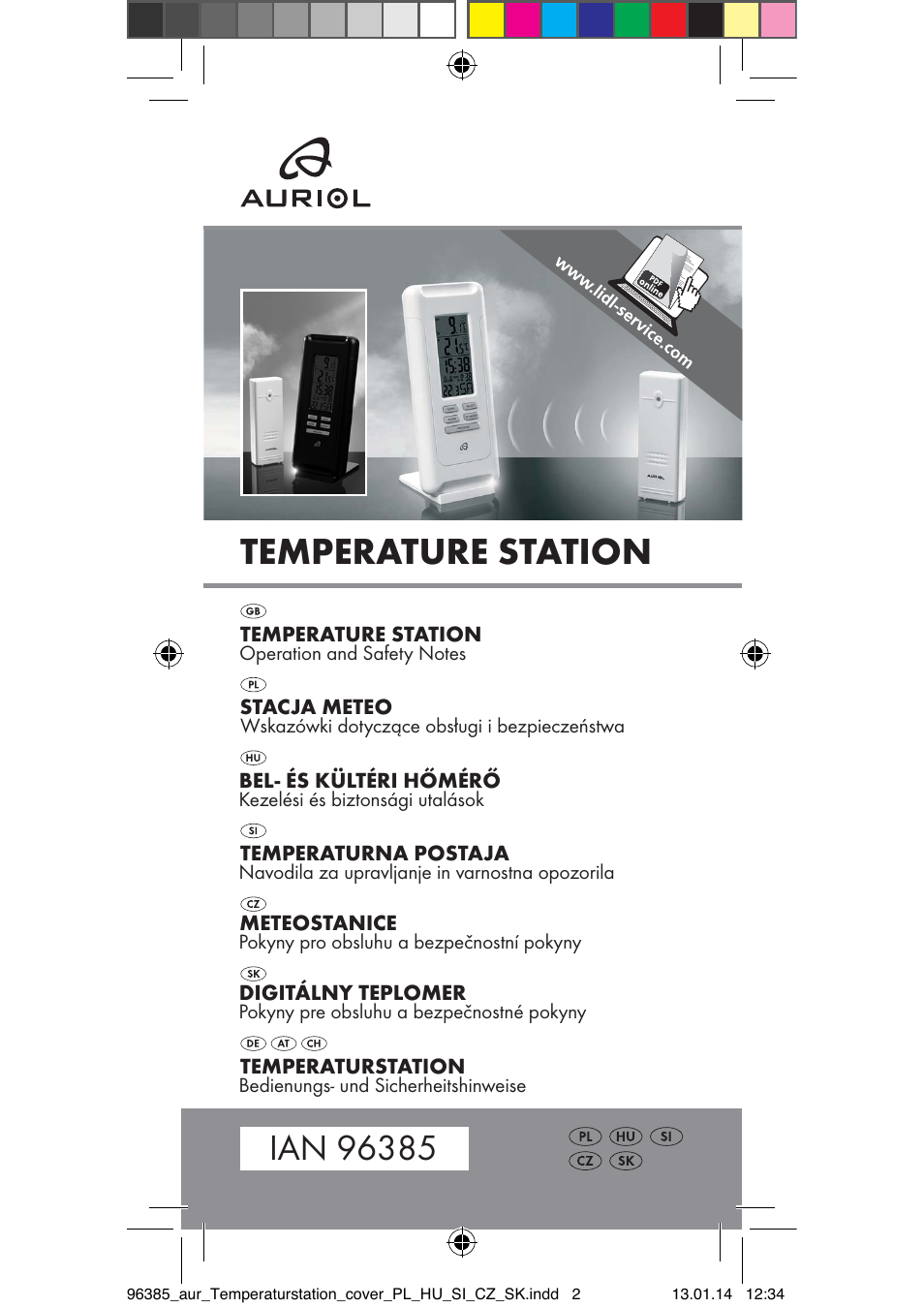 Auriol Z31743A_B User Manual | 159 pages