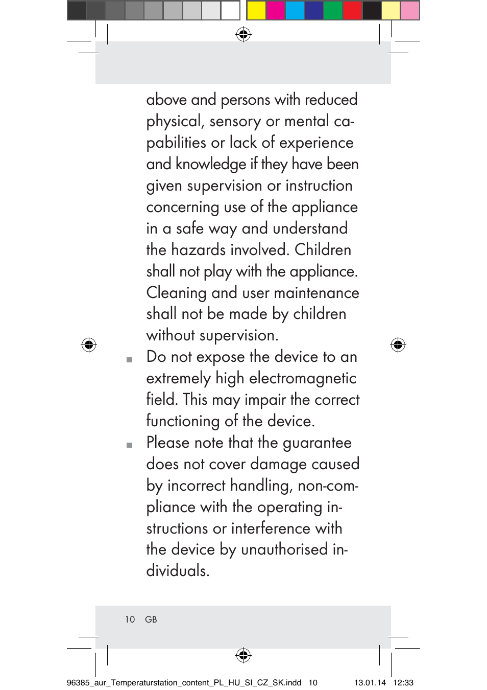 Auriol Z31743A_B User Manual | Page 10 / 159