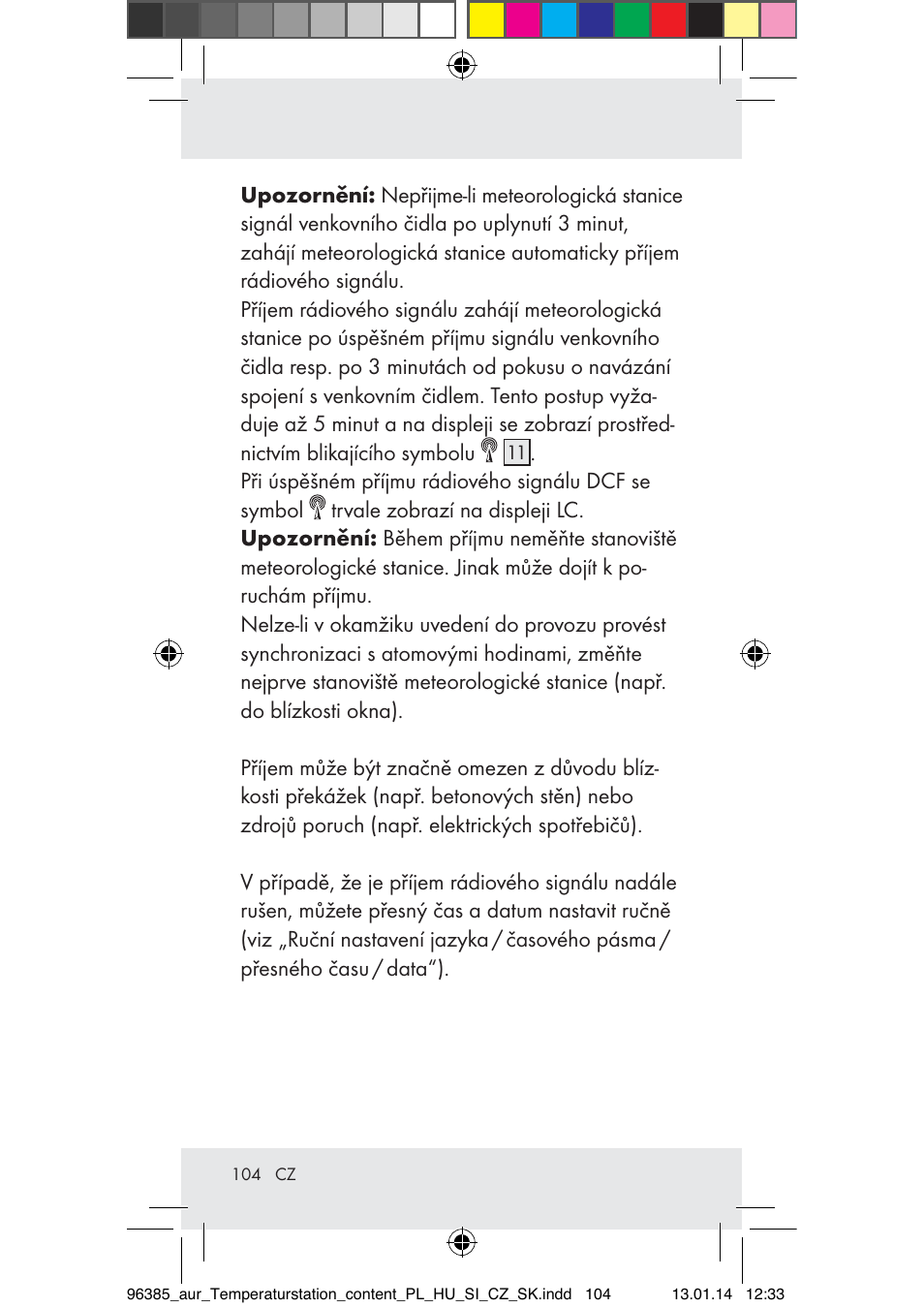 Auriol Z31743A_B User Manual | Page 104 / 159