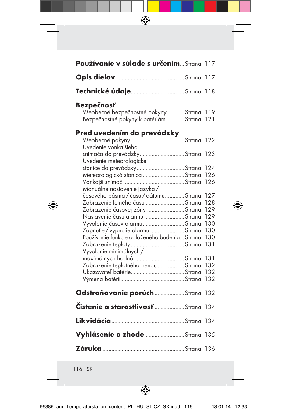Auriol Z31743A_B User Manual | Page 116 / 159