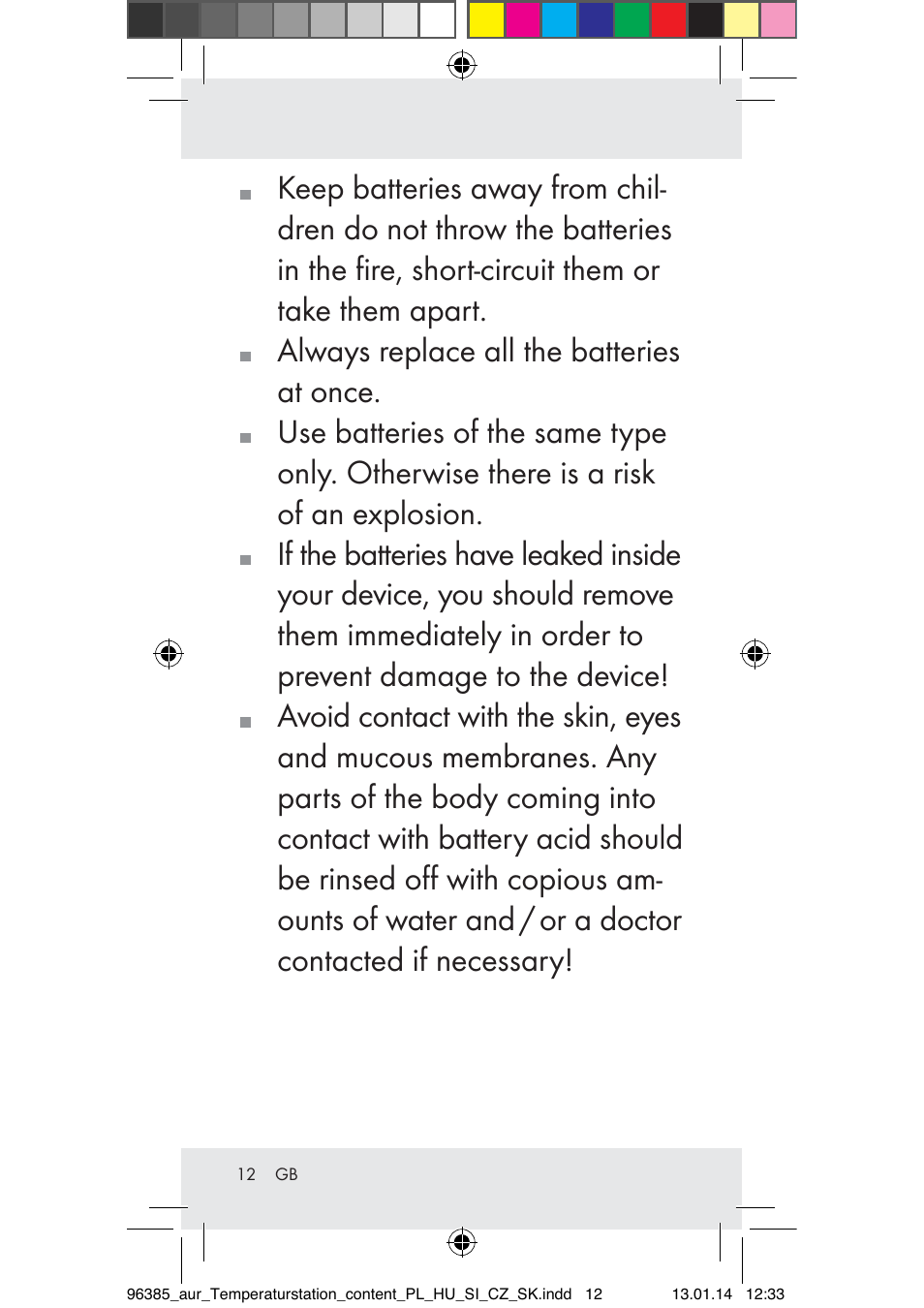 Auriol Z31743A_B User Manual | Page 12 / 159