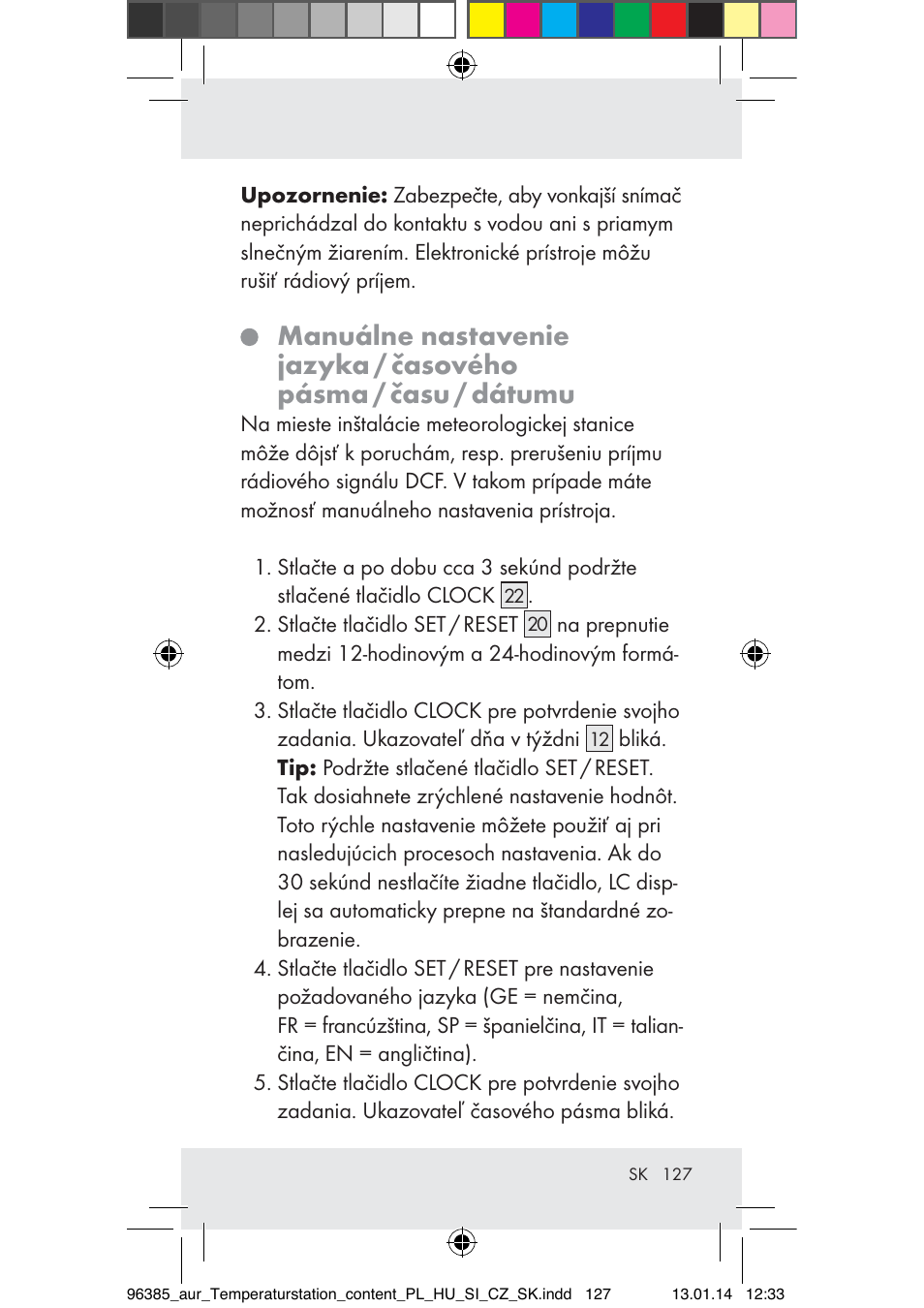 Auriol Z31743A_B User Manual | Page 127 / 159