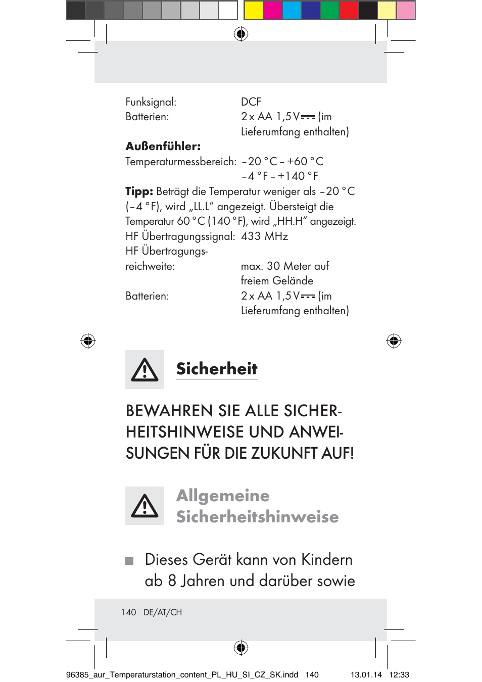 Auriol Z31743A_B User Manual | Page 140 / 159