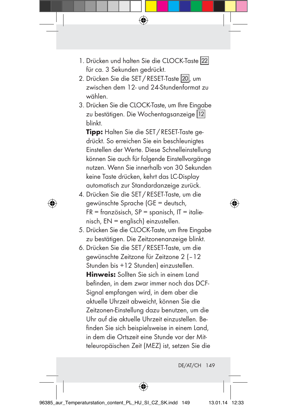 Auriol Z31743A_B User Manual | Page 149 / 159