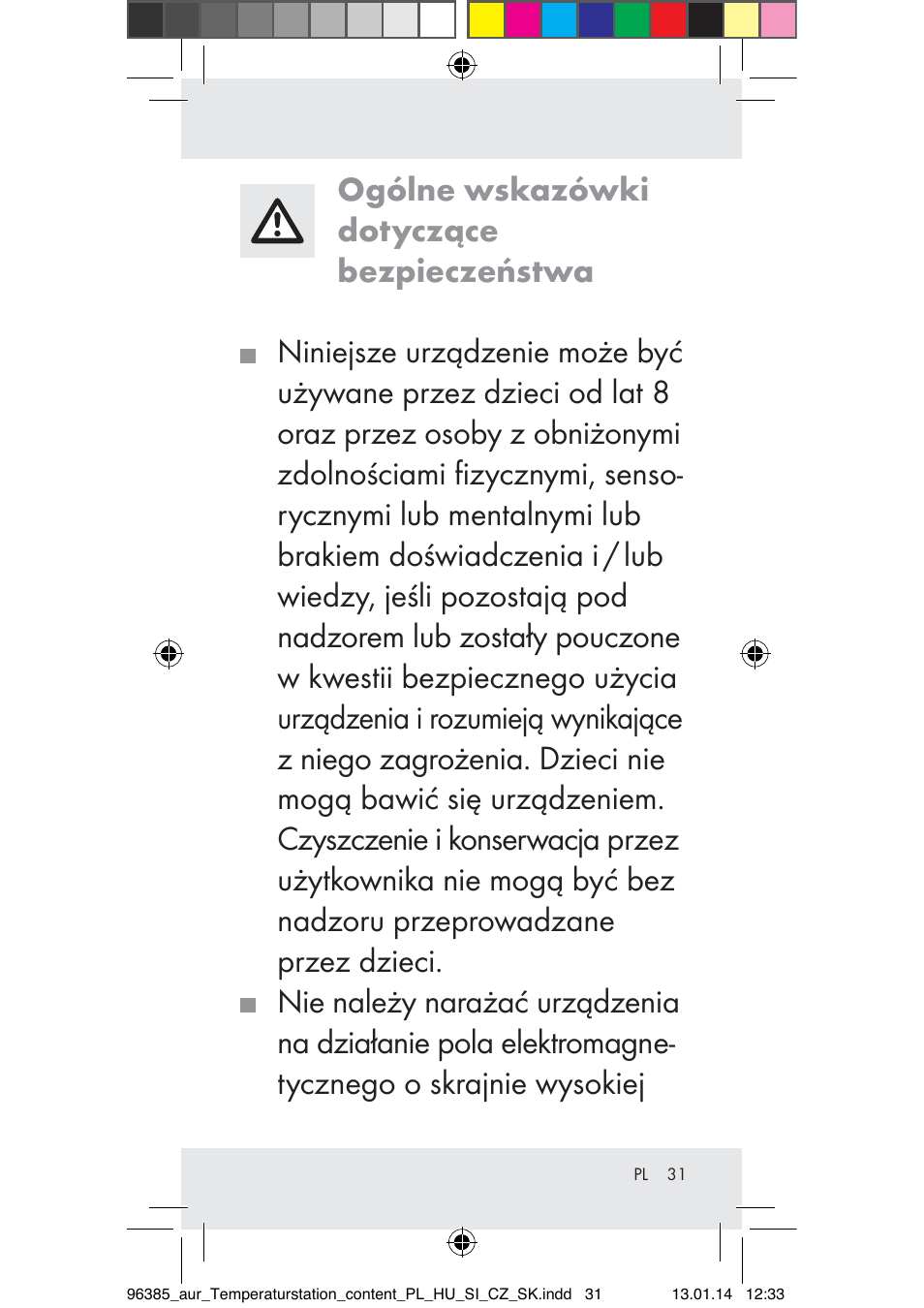 Auriol Z31743A_B User Manual | Page 31 / 159