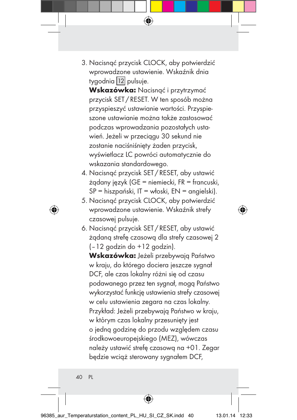 Auriol Z31743A_B User Manual | Page 40 / 159