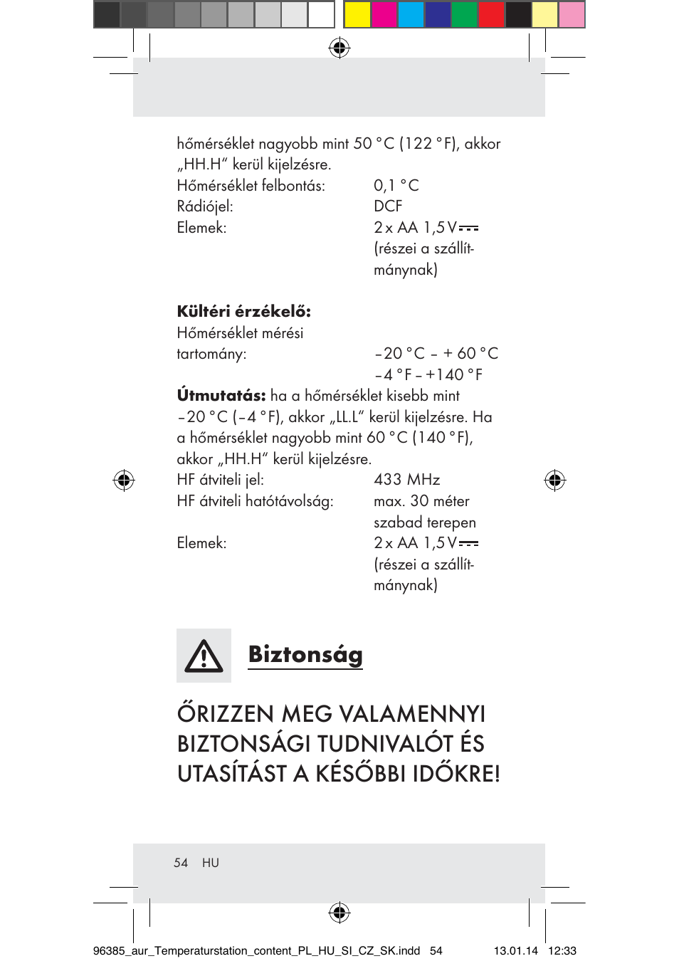 Auriol Z31743A_B User Manual | Page 54 / 159