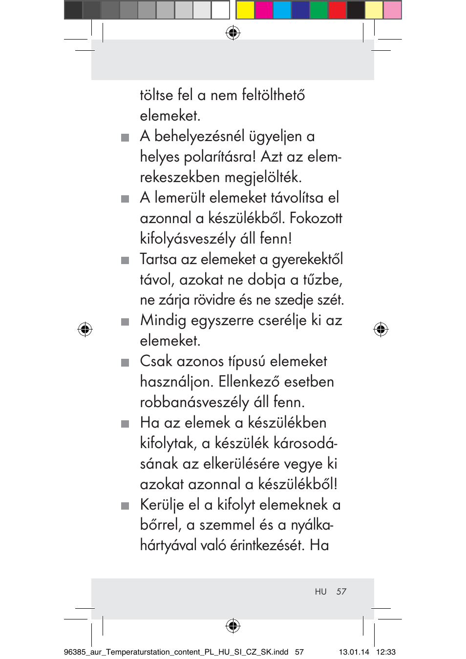 Auriol Z31743A_B User Manual | Page 57 / 159