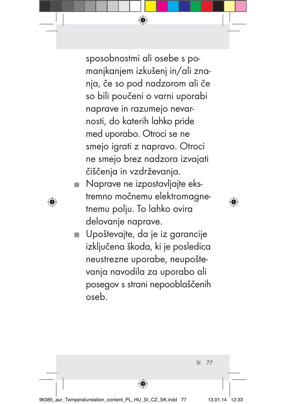 Auriol Z31743A_B User Manual | Page 77 / 159