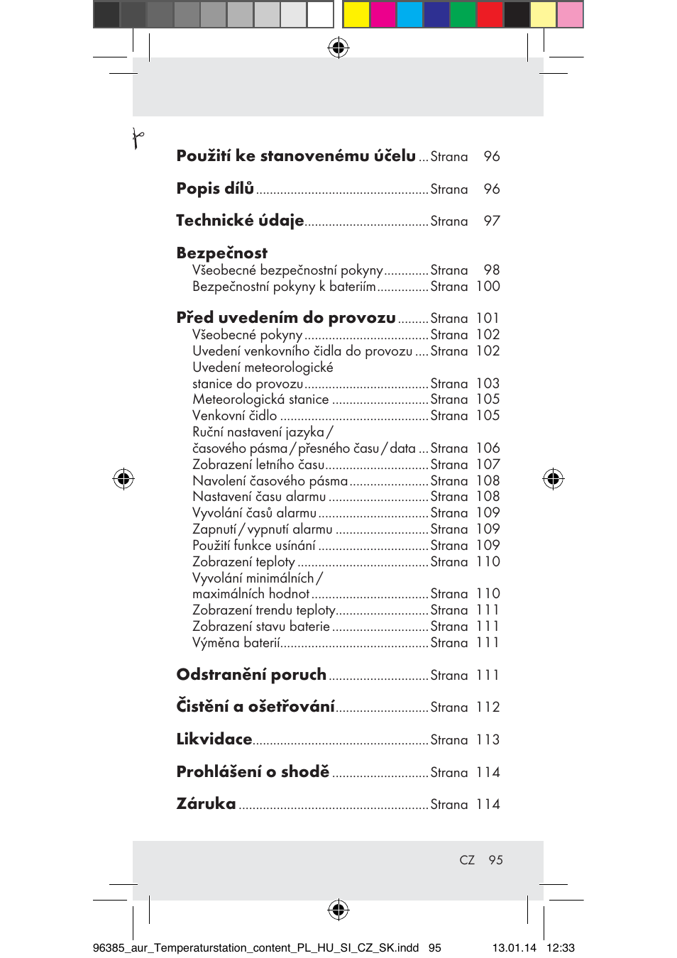 Auriol Z31743A_B User Manual | Page 95 / 159