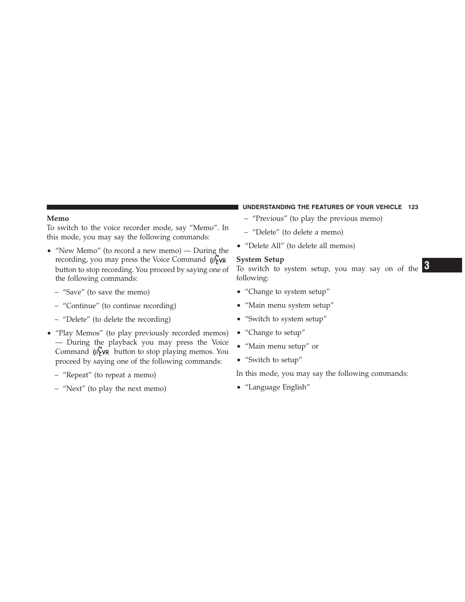 Dodge 2011 Dakota User Manual | Page 124 / 454