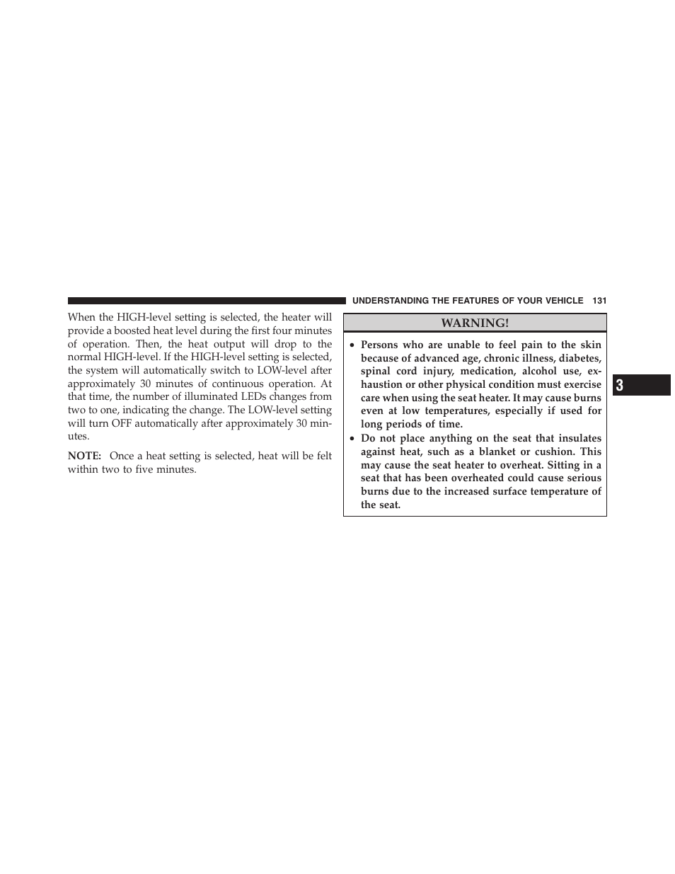 Dodge 2011 Dakota User Manual | Page 132 / 454