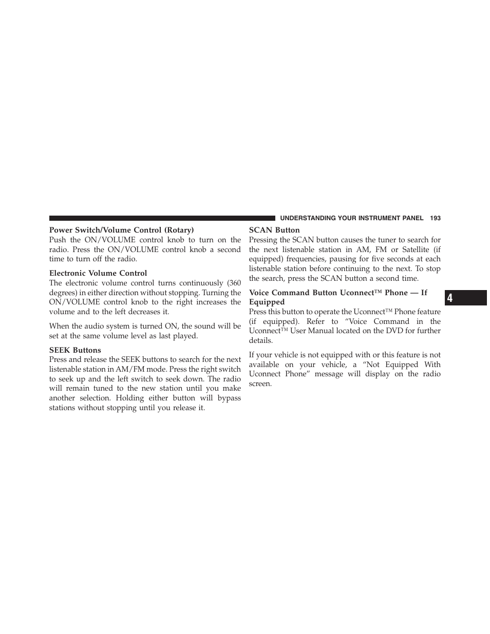 Dodge 2011 Dakota User Manual | Page 194 / 454