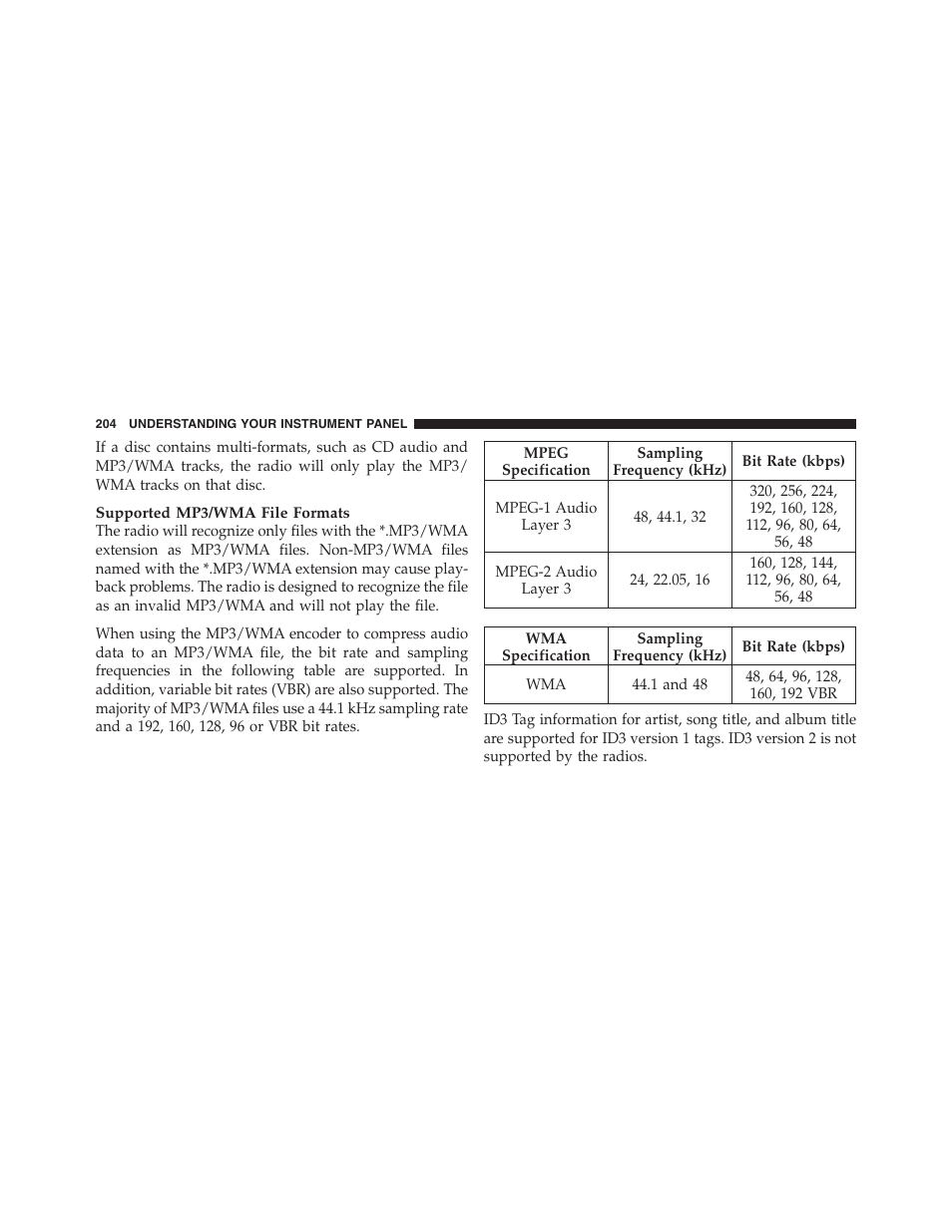 Dodge 2011 Dakota User Manual | Page 205 / 454