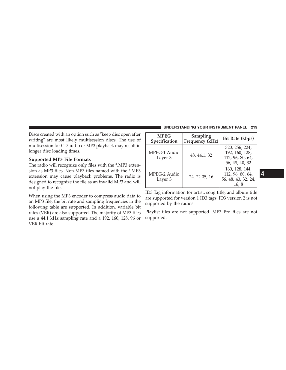 Dodge 2011 Dakota User Manual | Page 220 / 454