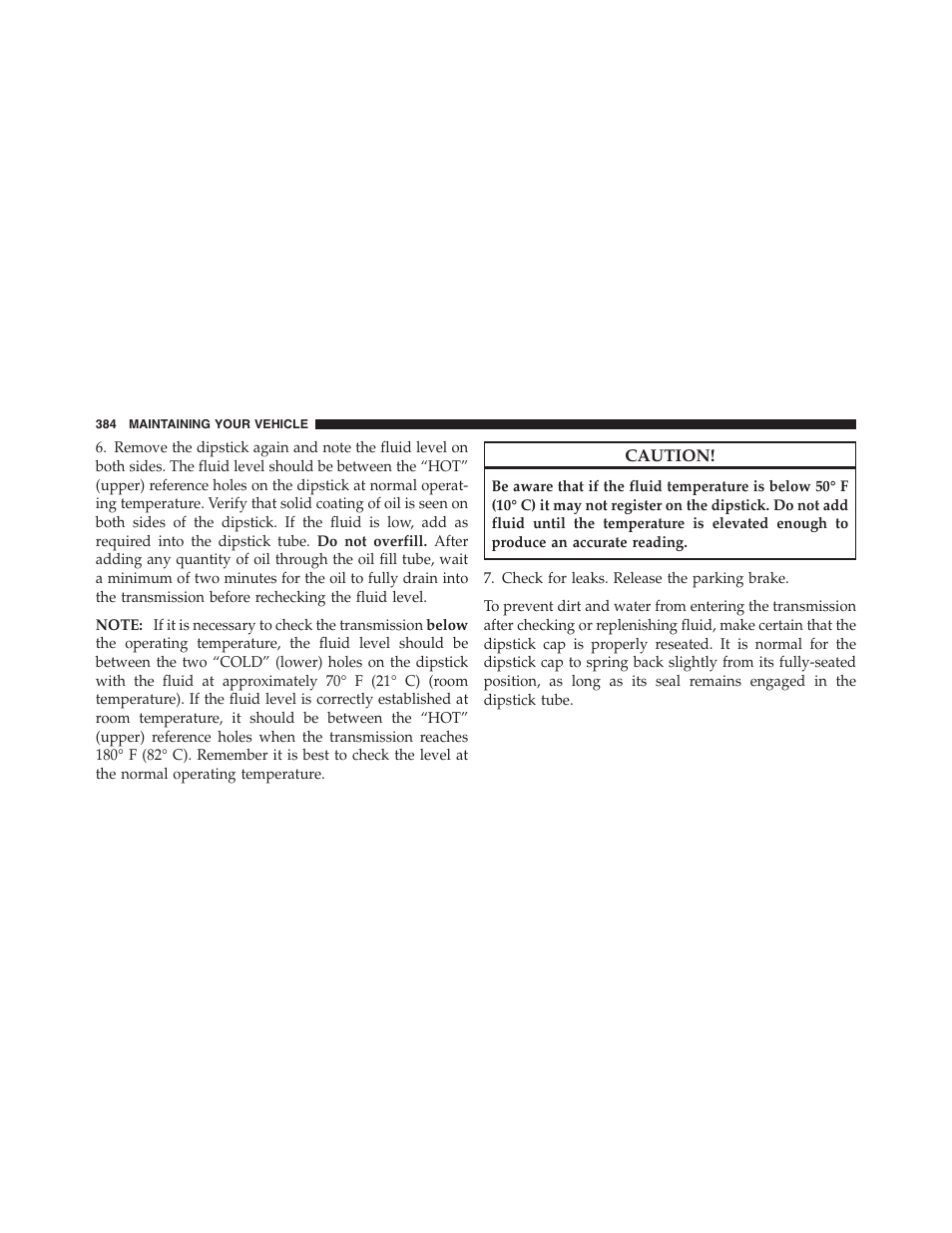 Dodge 2011 Dakota User Manual | Page 385 / 454