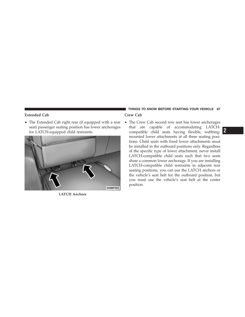 Dodge 2011 Dakota User Manual | Page 68 / 454