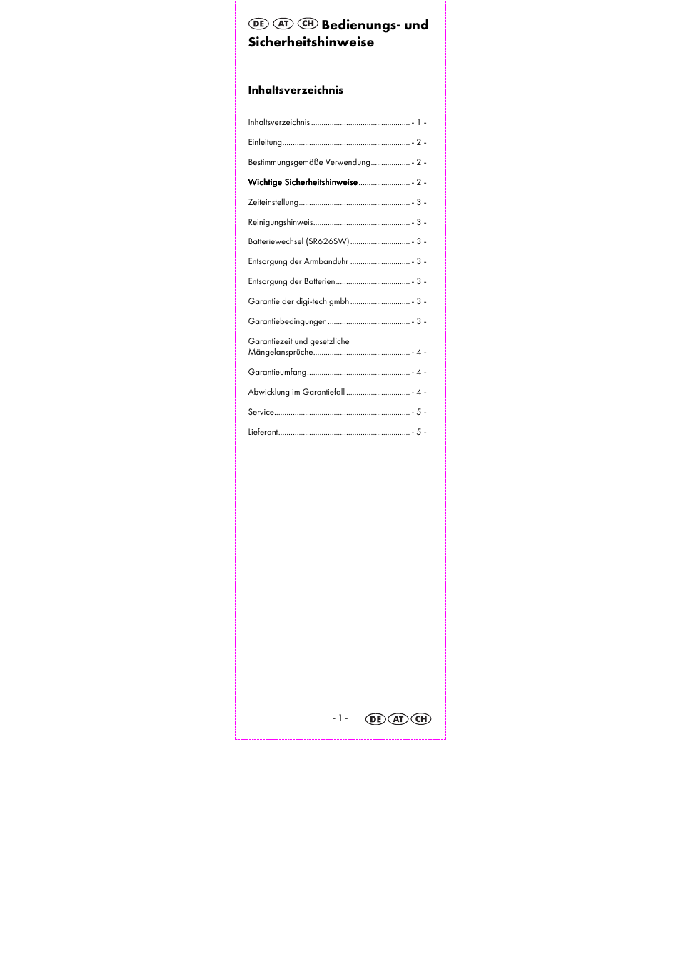 Bedienungs- und sicherheitshinweise | Auriol 2-LD3915-5-10 User Manual | Page 3 / 23
