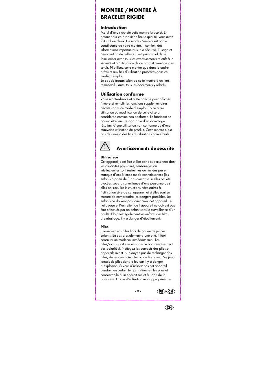 Montre /montre à bracelet rigide | Auriol 2-LD3915-1-4 User Manual | Page 10 / 26