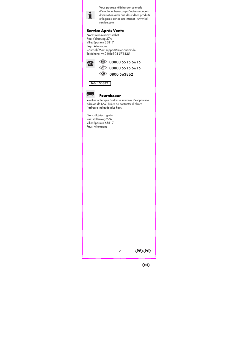 Auriol 2-LD3915-1-4 User Manual | Page 14 / 26