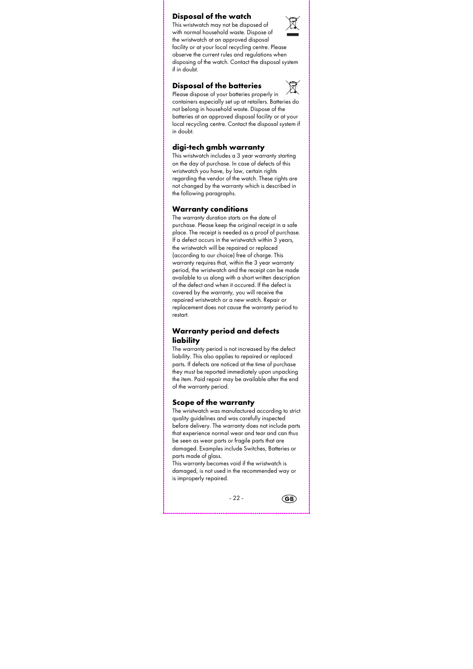 Auriol 2-LD3915-1-4 User Manual | Page 24 / 26