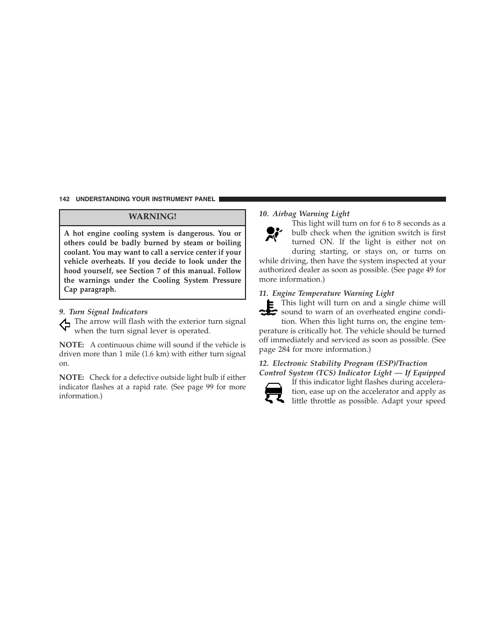 Dodge 2007 Magnum User Manual | Page 142 / 400