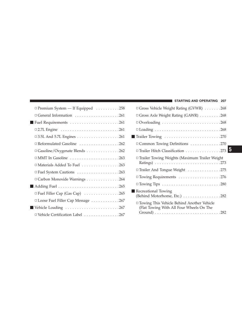 Dodge 2007 Magnum User Manual | Page 207 / 400
