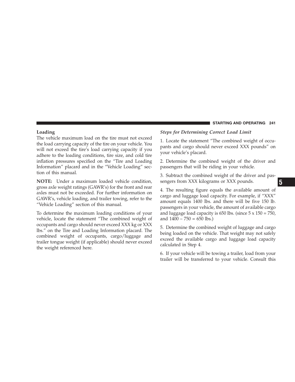 Dodge 2007 Magnum User Manual | Page 241 / 400