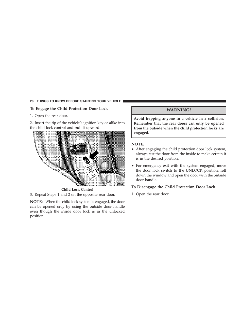 Dodge 2007 Magnum User Manual | Page 26 / 400