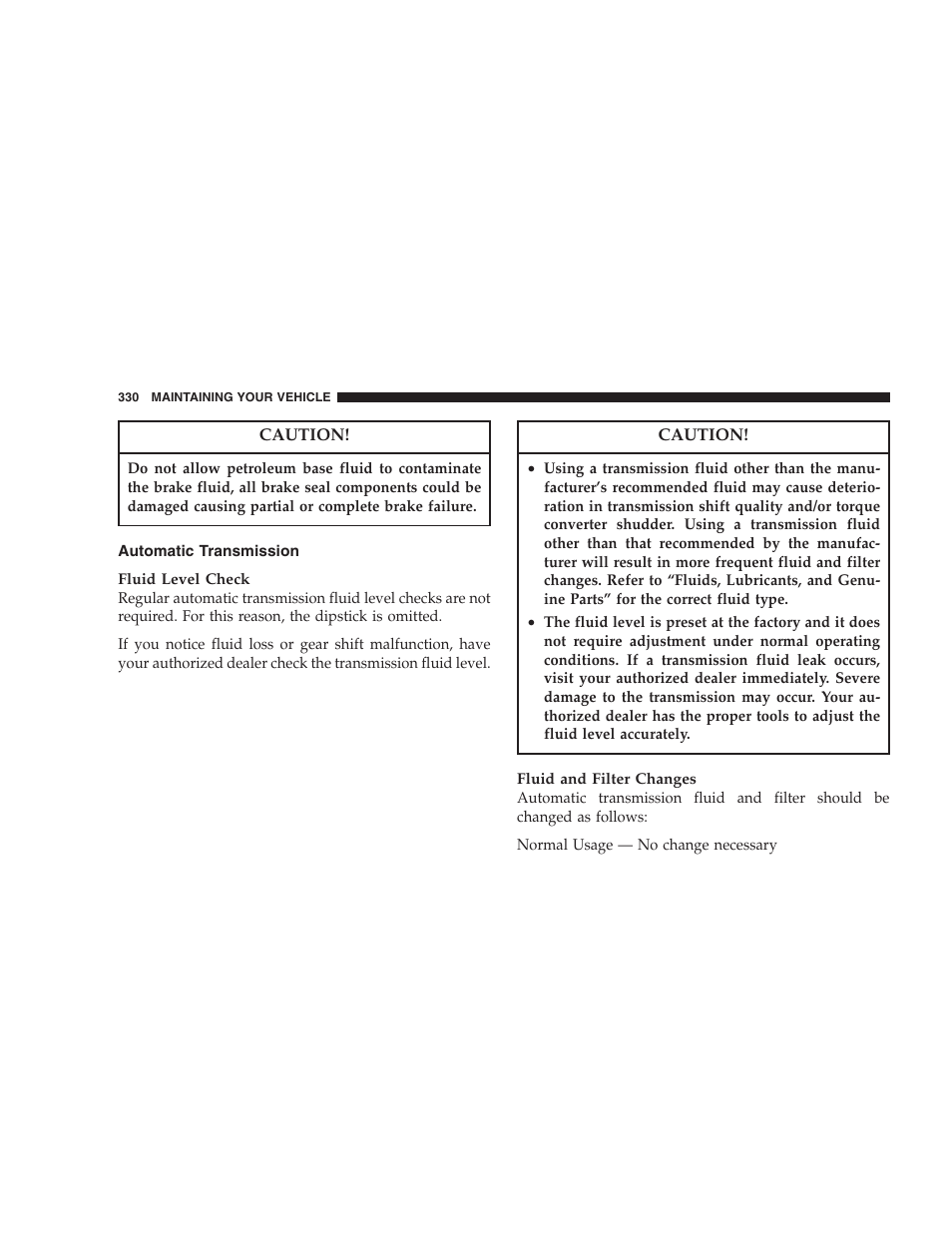 Automatic transmission | Dodge 2007 Magnum User Manual | Page 330 / 400